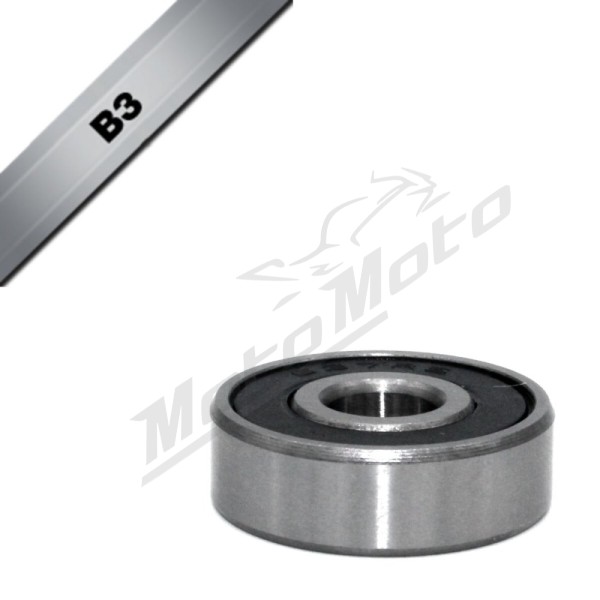 BLACK BEARING B3 Bearing 7x22x7 mm 627-2RS