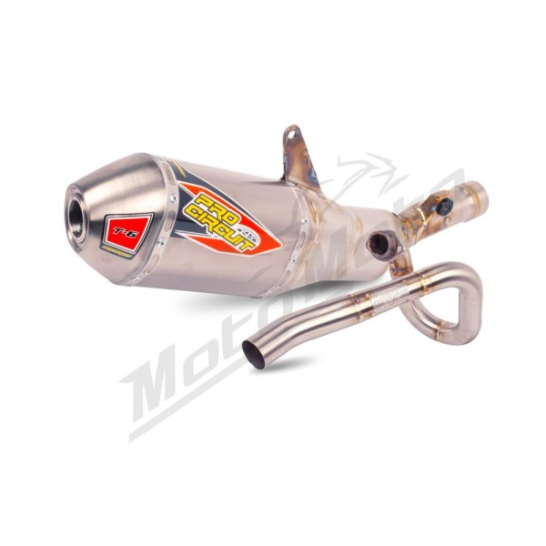 PRO CIRCUIT T-6 Stainless Steel/Titanium Exhaust System Honda CRF 250 22-26