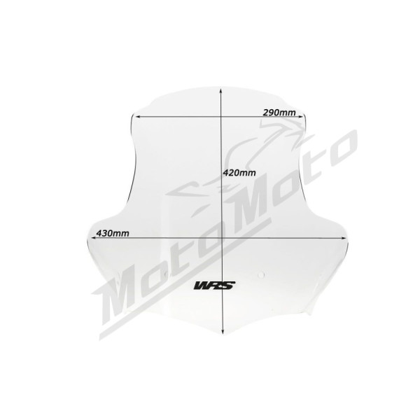 WRS Windscreen BMW K 1200-1300cc 05-16