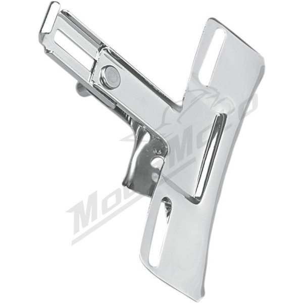 DRAG SPECIALTIES Replacement License Plate Bracket Harley Davidson FLH / FLHB / FLHF / FLHFB / FLHR / FLHRC / FLHRCI 883-1800cc 55-21