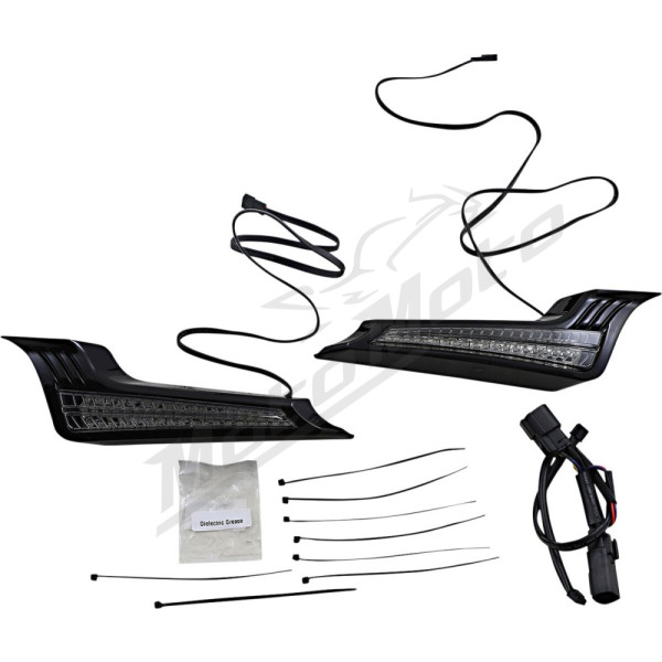 CIRO Filler Panel Lights HARLEY DAVIDSON FLHRXS / FLHX / FLHXS / FLHXSE / FLTRXS 1690-1923 14-25