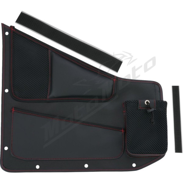 SHOW CHROME organizatorius Juoda/Raudona POLARIS SLINGSHOT 2000-2400 15-23