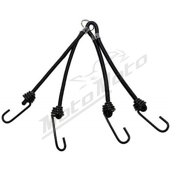 ELASTIC FASTENING ROPE WITH HOOKS 25cm 5PCs.