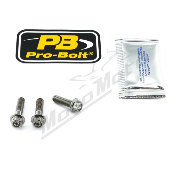 PRO BOLT Titanium Brake & Clutch Lever  Pinch Bolt Kit Aprilia / Suzuki / Yamaha 125-1000cc 00-25