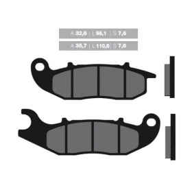 STABDŽIŲ TRINKELĖS NOVASCOOT FT4162 / MCB818 SINTERED