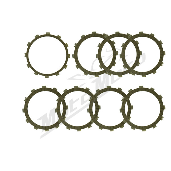 BRONCO Clutch plates set Yamaha YFZ / YFM / FZ8 450-800 04-15