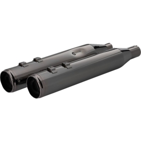 KHROME WERKS 4-1/2" HP-Plus® Slip-On Mufflers with Race Tip Harley Davidson FLH / FLHR / FLHRC / FLHT / FLHTK / FLHX / FLHXS / FLTRXS 1750-1977 17-25