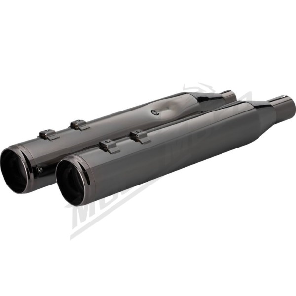KHROME WERKS 4-1/2" HP-Plus® Slip-On Mufflers with Race Tip Harley Davidson FLH / FLHR / FLHRC / FLHT / FLHTK / FLHX / FLHXS / FLTRXS 1750-1977 17-25