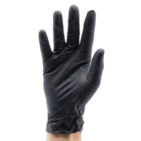 DRAPER Nitrile Glovers Black - Pack of 100