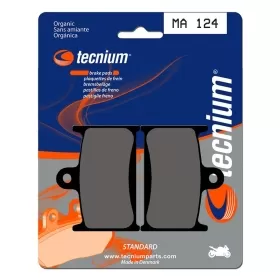 TECNIUM Street Organic Brake pads MA124 Triumph Daytona / Rocket III / Speed Four / Speed Triple / Sprint / Thunderbird / Tiger / Trophy / TT / Yamaha TZ 125-2300cc 79-20