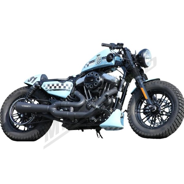 CULT WERK Spoiler Bobber Raw Harley Davidson XL 883-1200cc 1986-2022