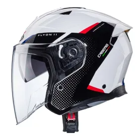 Open Jet Helmet Caberg Flyon II Boss white/black/red/blue