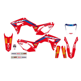 BLACKBIRD RACING Grafikos komplektas su sėdynės užvalkalu Honda CRF 250-450cc 17-24