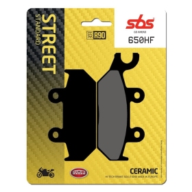Sbs stabdžių trinkelės 650HF keraminės YAMAHA