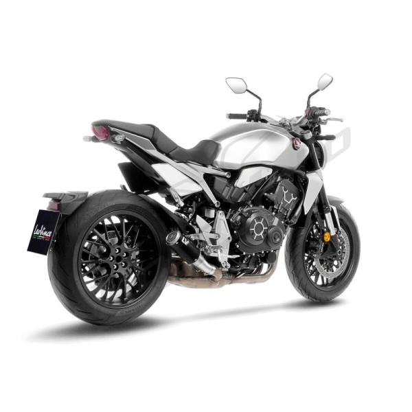 LEOVINCE LV Corsa S Full Black Slip-On Muffler HONDA CB 1000 R 18-24
