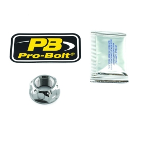 PRO BOLT Titanium Axle Nut for Rear Wheel Suzuki DL / GSF / GSX / GSX-R / GSX-S / SV / TL 600-1400cc 97-25