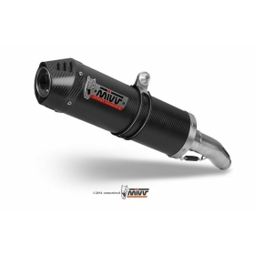 MIVV ovalus duslintuvas Slip-On Carbon Yamaha FZ6 Fazer 600