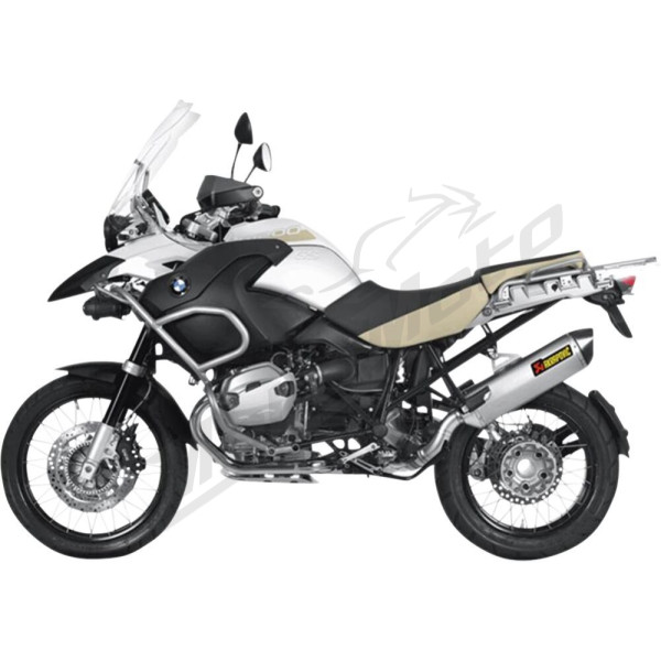 AKRAPOVIC Slip-On Line Muffler Carbon Fiber / Titanium BMW R 1200GS 10-13