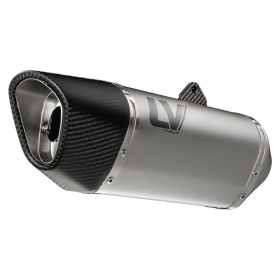 LEOVINCE LV-14R Titanium Slip-On Muffler KAWASAKI Z 400-500 19-25/EX 400 18-23
