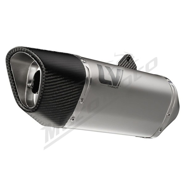 LEOVINCE LV-14R Titanium Slip-On Muffler KAWASAKI Z 400-500 19-25/EX 400 18-23