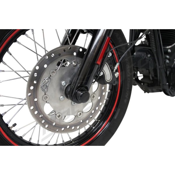 CULT WERK Front Axle Covers Harley Davidson 1130-1250cc 2002-2017