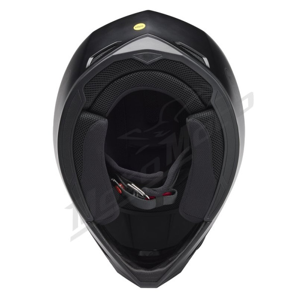 BELL MX-10 Mips Solid Vaikiškas krosinis šalmas juodas matinis