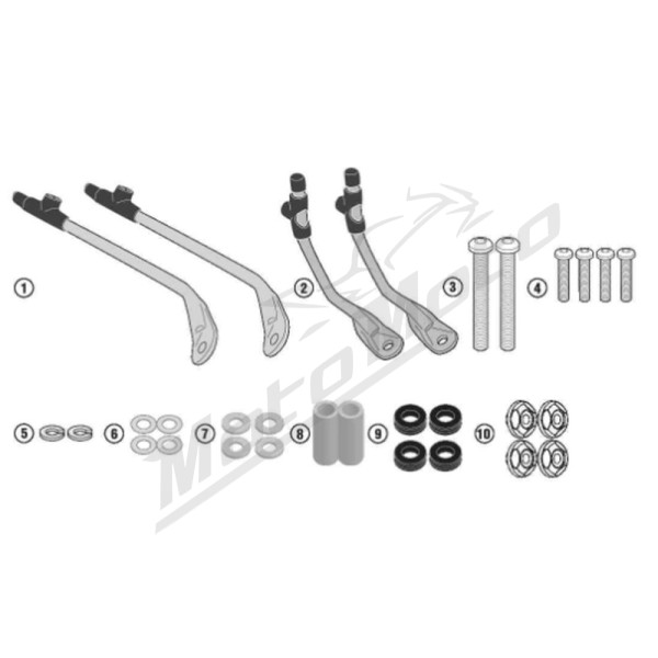 KAPPA Windscreen Mount SYM Symphony 125 Euro 5 2020