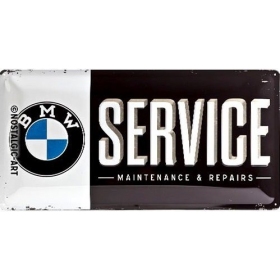 Metal tin sign BMW SERVICE 30x40