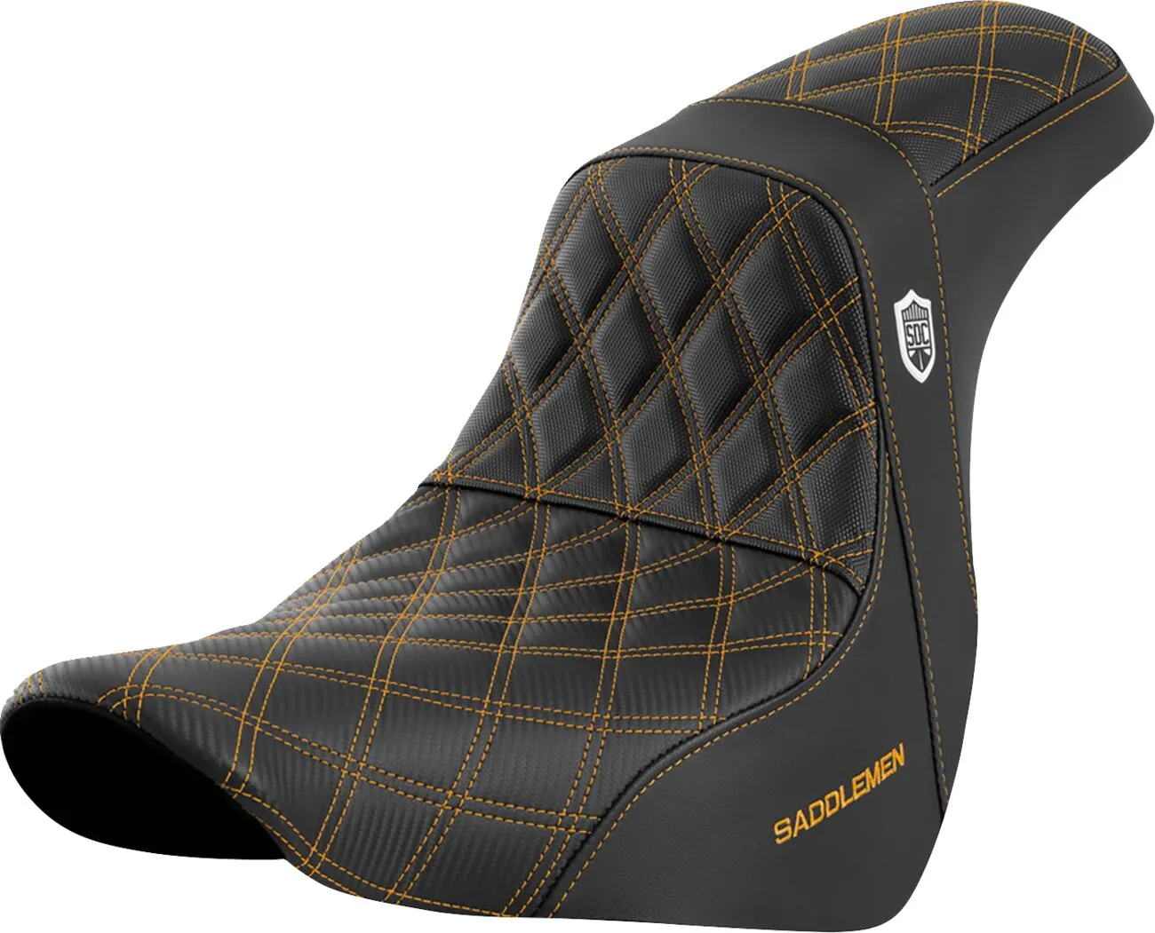 SADDLEMEN Pro Series SDC Performance Grip Seat Harley Davidson FLSB / FXLR / FXLRS / FXLRST 1750-1923cc 18-25