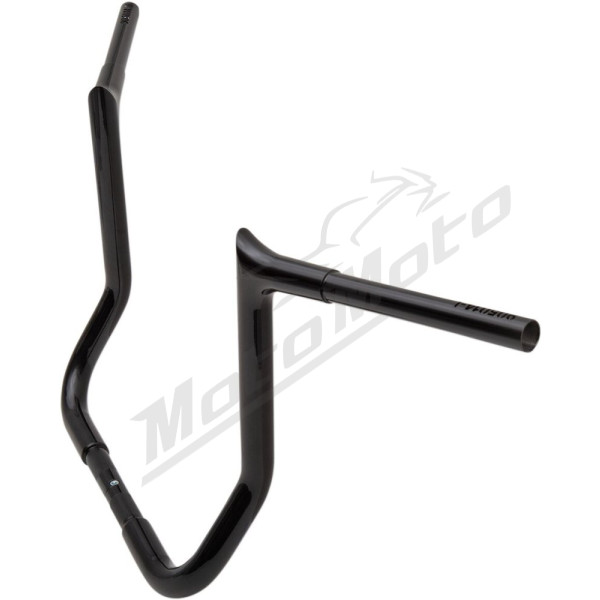 FAT BAGGERS INC. Pointed top steering wheel black 91.5x35.5cm Harley Davidson FLHXS / FLHTCU / FLHT / FLH 1340-1923 86-22