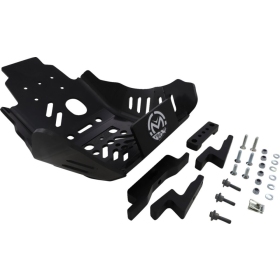 MOOSE OFFROAD Pro Skid Plate Honda / Red Moto 400-450cc 21-25