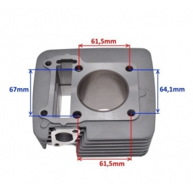 Cilindro komplektas MaxTuned YAMAHA AC 150cc / Ø57.40 / PIN Ø15 4T