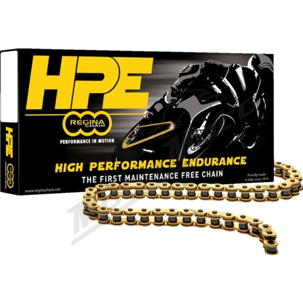 REGINA 525 HPE Series Chain 114 Links Benelli / Ducati / Honda / Kawasaki / MV Agusta / Suzuki / Triumph / Voxan / Yamaha 400-1299 85-25