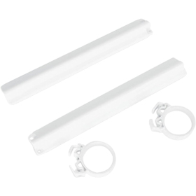 UFO White Fork Tube Protectors Suzuki RM 125-250cc 91