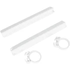 UFO White Fork Tube Protectors Suzuki RM 125-250cc 91