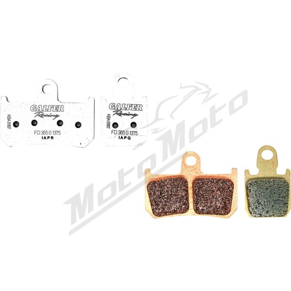 GALFER HH Sintered Ceramic Brake Pads Yamaha YZF-R1 1000cc 07-14