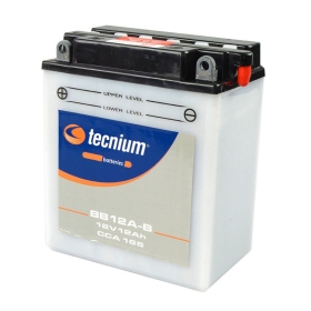 TECNIUM Battery Conventional with Acid Pack - BB12A-B 12V 12Ah