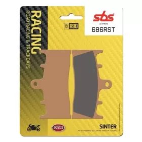 SBS stabdžių trinkelės 686RST Racing Sintered KAWASAKI / SUZUKI