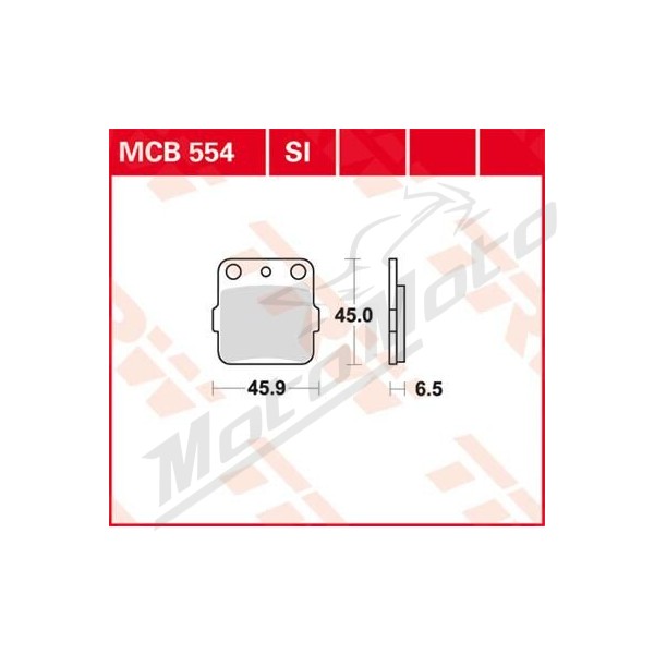 TRW SI Series Sindered Off-Road Brake Pads Honda / Husqvarna / Suzuki / Kawasaki / Yamaha 80-610cc 82-18