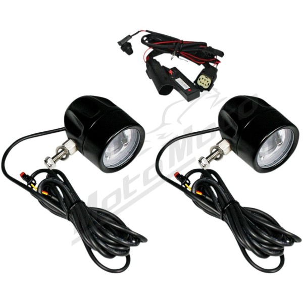 CUSTOM DYNAMICS ProBEAM® LED Halo Priešrūkiniai žibintai Harley Davidson FLHR / FLHRXS 1690-1977cc 14-24