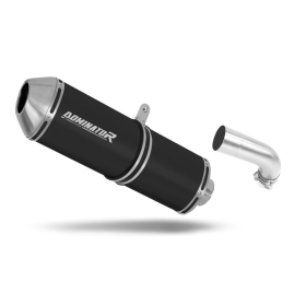 Suzuki DL 1000 V-Strom 2017-2020 Exhaust Silencer Muffler OVR BLACK + dB killer