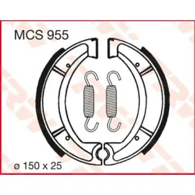 TRW Brake Shoes Yamaha DT / IT / RD / SR / SRX / XT / YZ 125-600cc 75-99