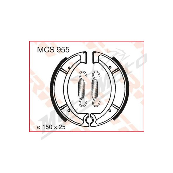 TRW Brake Shoes Yamaha DT / IT / RD / SR / SRX / XT / YZ 125-600cc 75-99