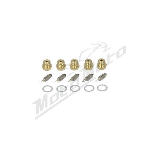 TOURMAX Float Valve Set 5 pcs. Kawasaki KX 65cc 00-17