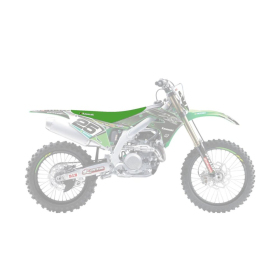 Blackbird Racing Pyramid Sėdynės užvakalas Kawasaki KX 250-450cc 19-24 žalias