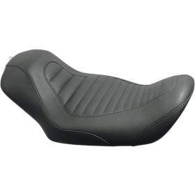 MUSTANG Tripper™ Synthetic Leather Solo Seat Harley Davidson FLD / FXD / FXDB / FXDC / FXDF / FXDL / FXDWG 1450–1800cc 06–17