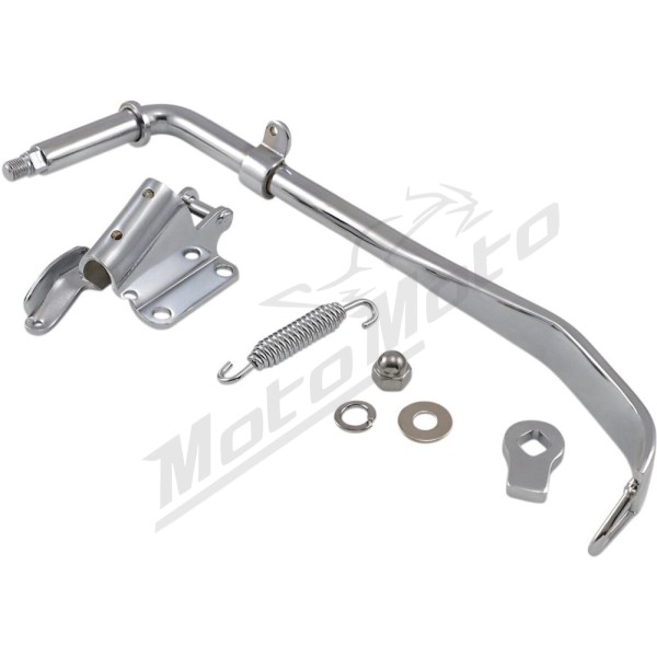 DRAG SPECIALTIES Chrome Kickstand Kit  Harley Davidson F / FL / FLB / FLE / FLEF 1200-1340cc 41-86