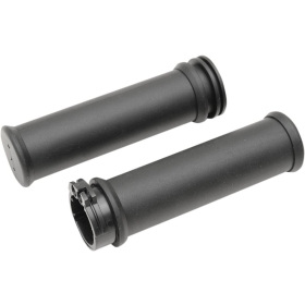 DRAG SPECIALTIES Replacement OEM-Style Rubber Grips Harley Davidson FLD / FLS / FLSTC / FLSTF / FLSTFB 883-1690cc 04-15