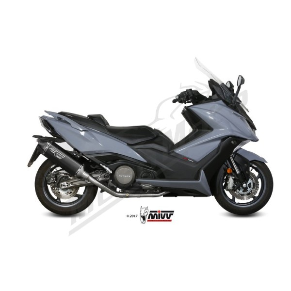 MIVV Speed Edge Full Exhaust System Kymco AK 550 17-20