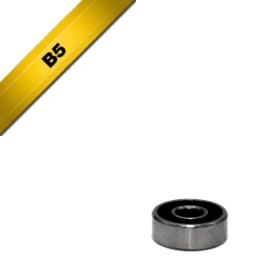 BLACK BEARING B5 Bearing 3.18x9.53x3.97 mm R2-2RS
